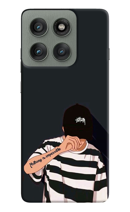 Aesthetic Boy Moto Edge 60 Pro Back Cover