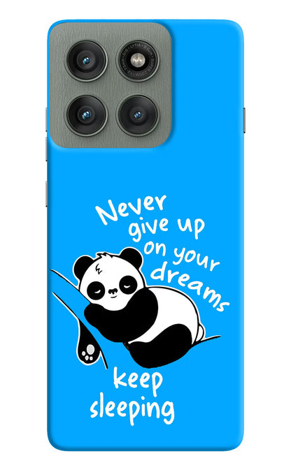 Keep Sleeping Moto Edge 60 Pro Back Cover