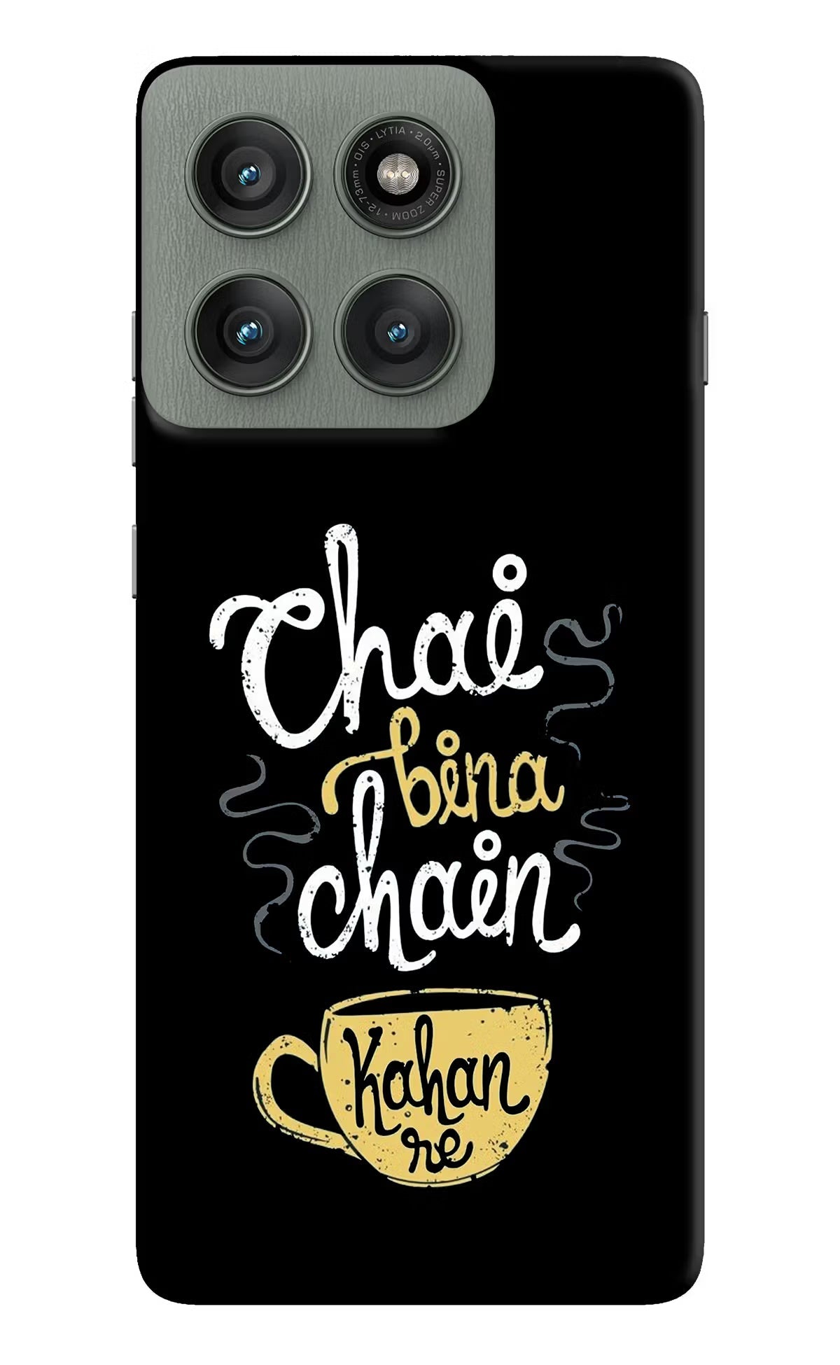 Chai Bina Chain Kaha Re Moto Edge 60 Pro Back Cover
