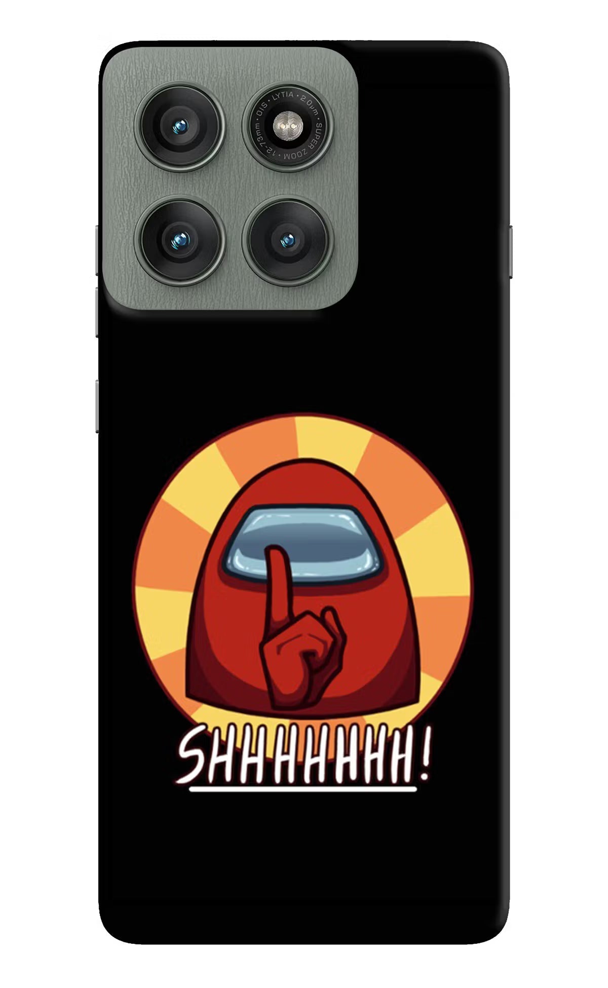 Among Us Shhh! Moto Edge 60 Pro Back Cover