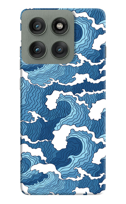 Blue Waves Moto Edge 60 Pro Back Cover