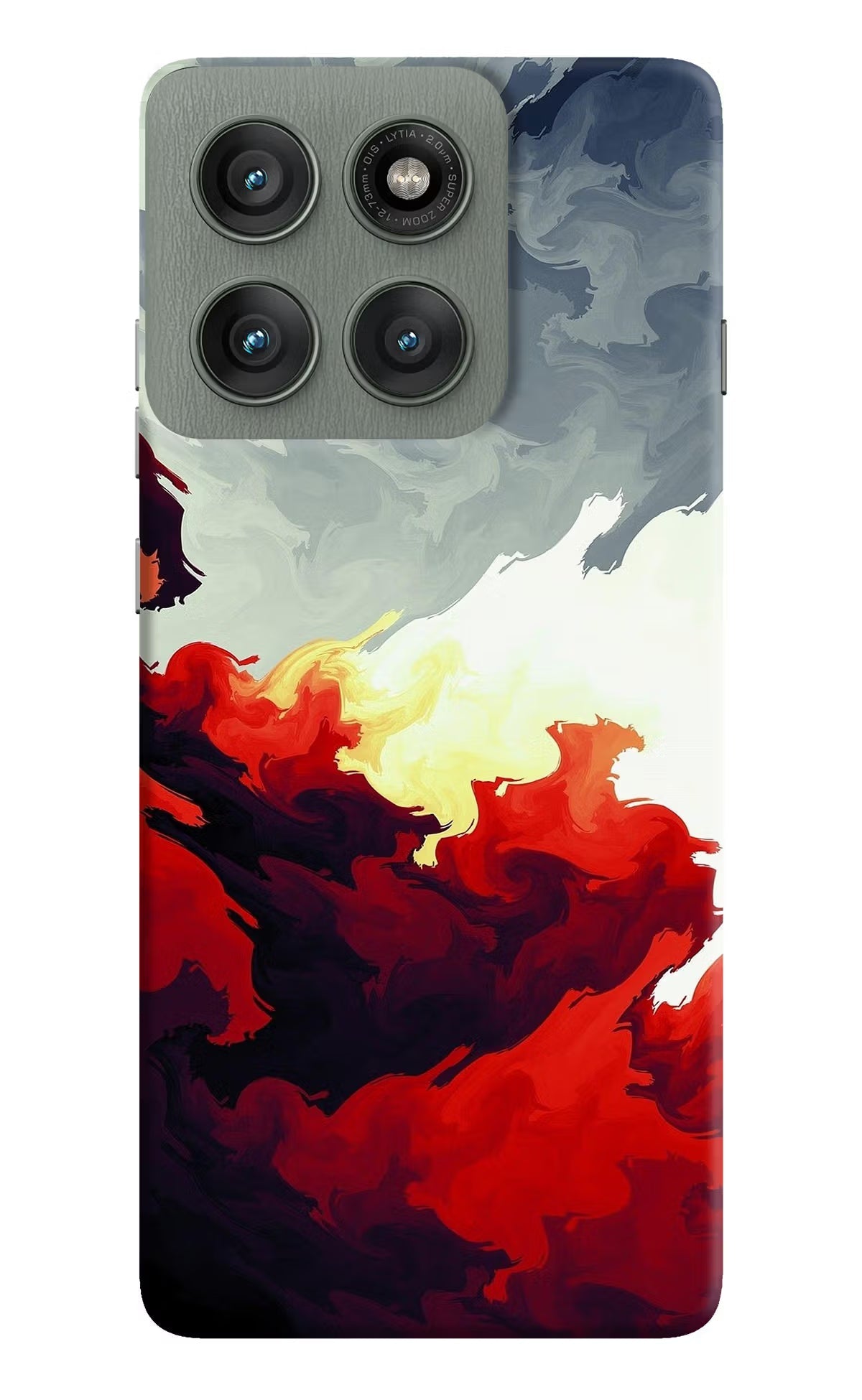 Fire Cloud Moto Edge 60 Pro Back Cover
