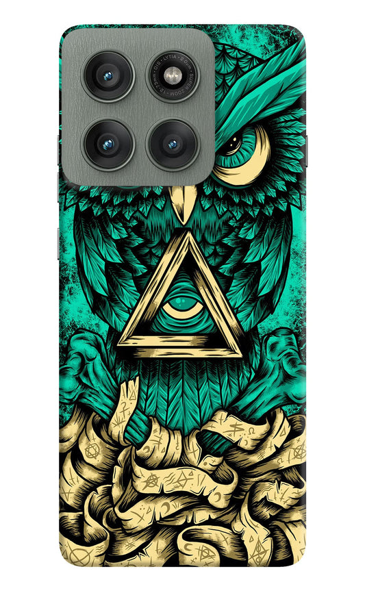 Green Owl Moto Edge 60 Pro Back Cover