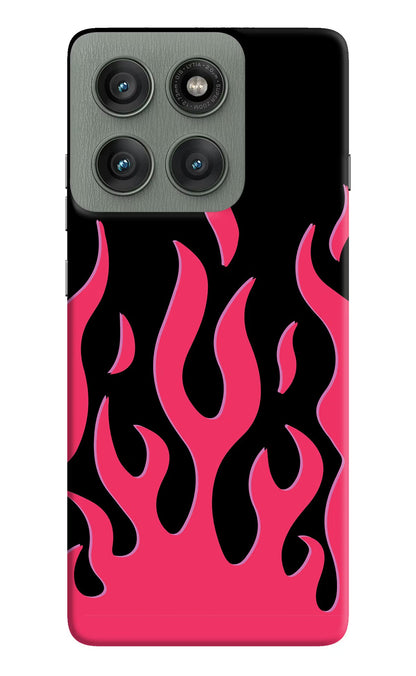 Fire Flames Moto Edge 60 Pro Back Cover