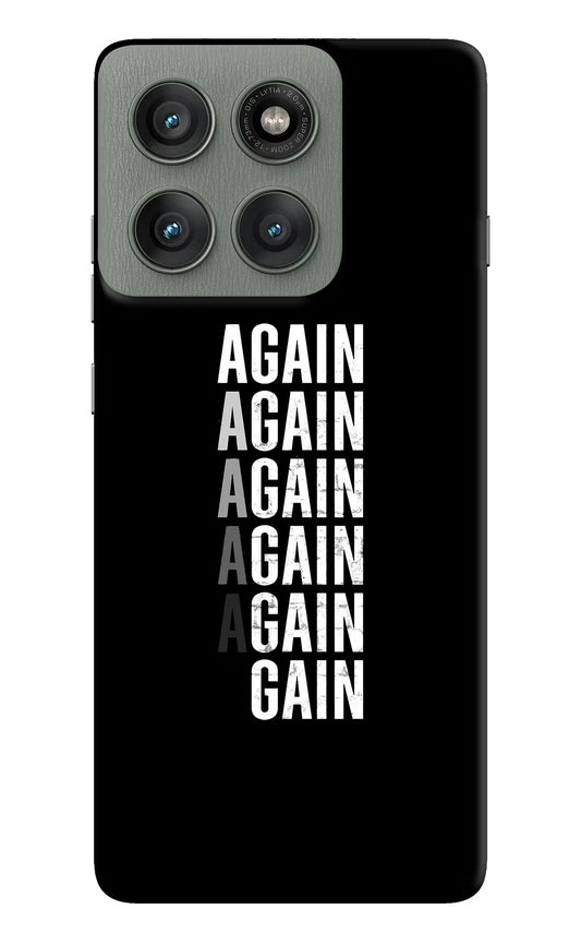 Again Again Gain Moto Edge 60 Pro Back Cover