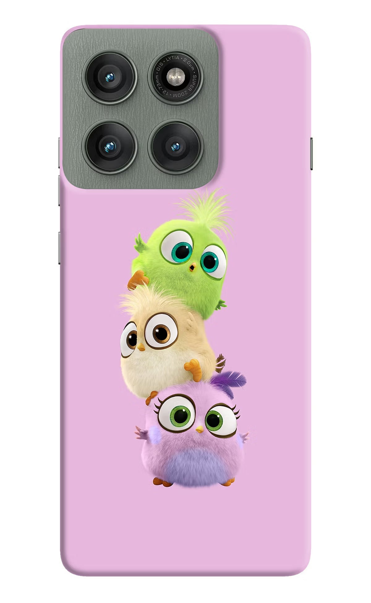 Cute Little Birds Moto Edge 60 Pro Back Cover