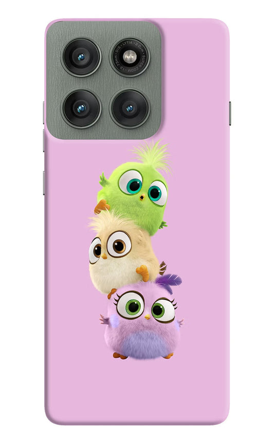 Cute Little Birds Moto Edge 60 Pro Back Cover
