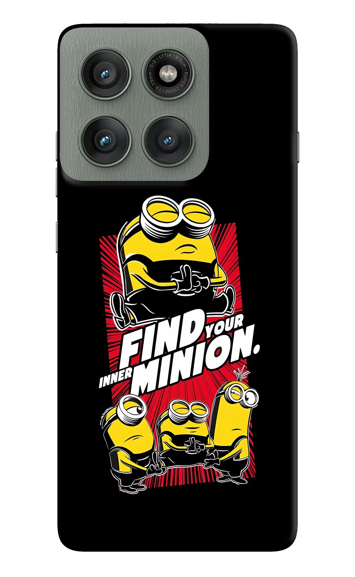 Find your inner Minion Moto Edge 60 Pro Back Cover