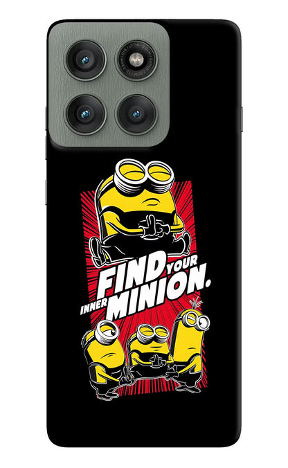 Find your inner Minion Moto Edge 60 Pro Back Cover
