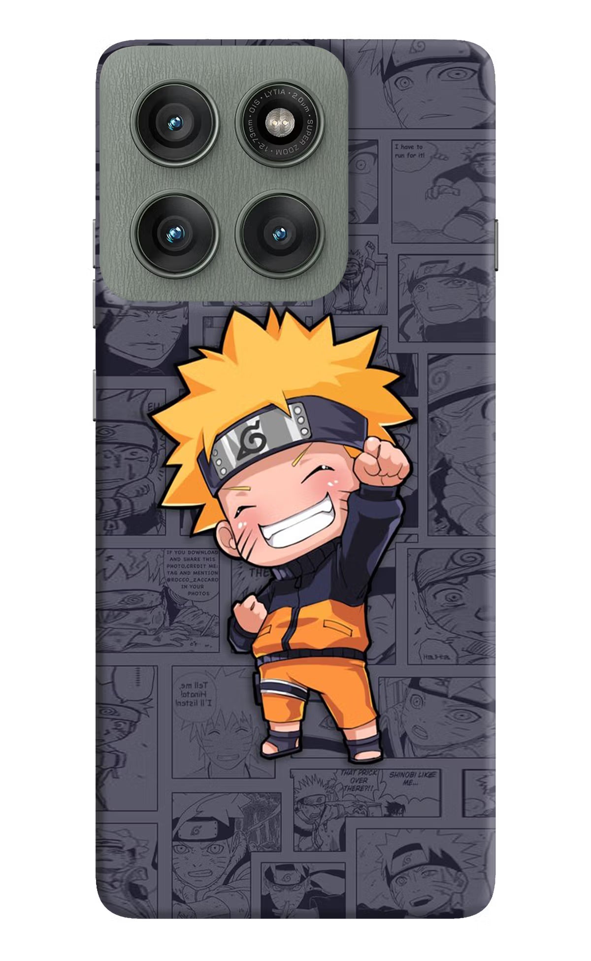 Chota Naruto Moto Edge 60 Pro Back Cover
