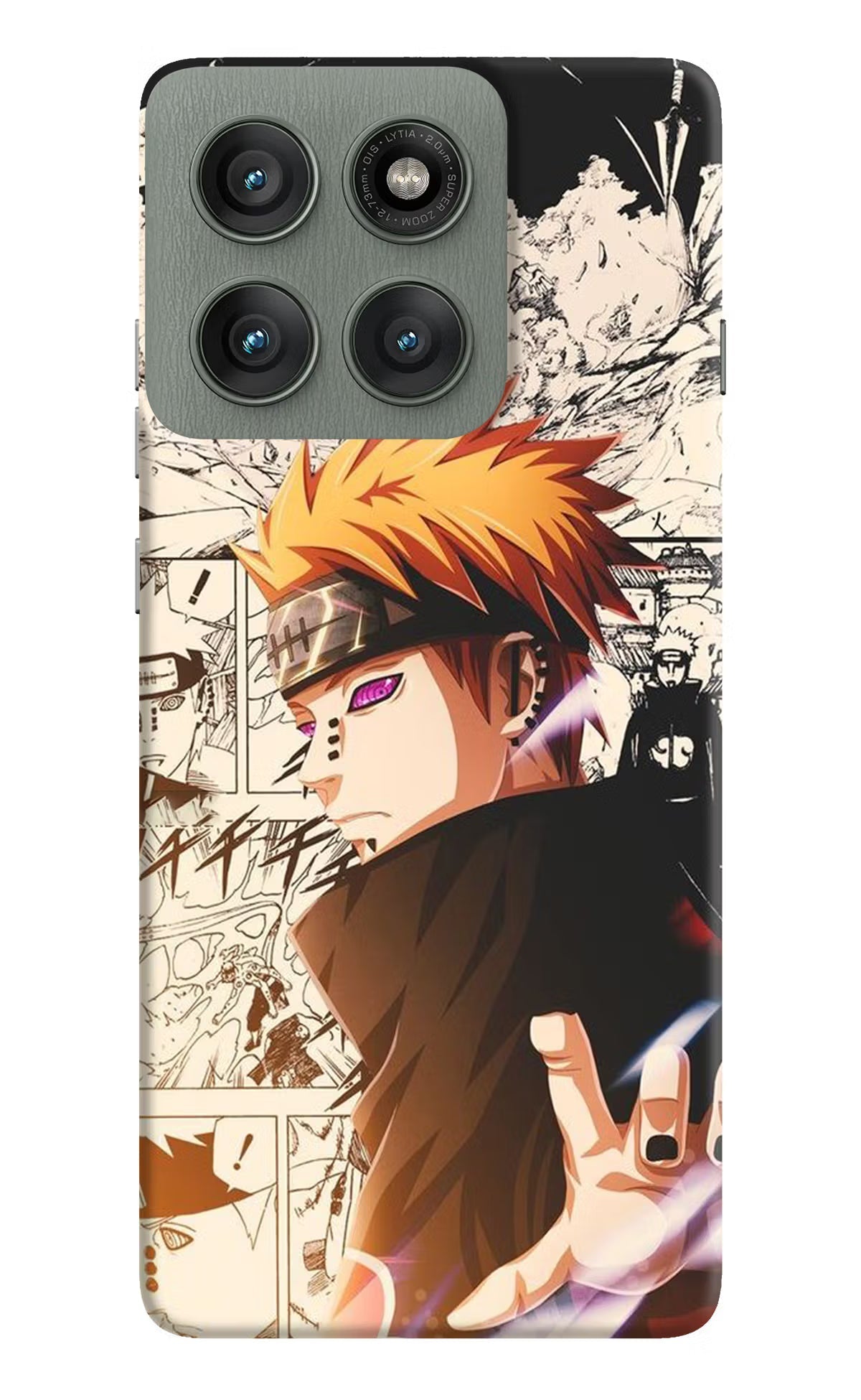 Pain Anime Moto Edge 60 Pro Back Cover