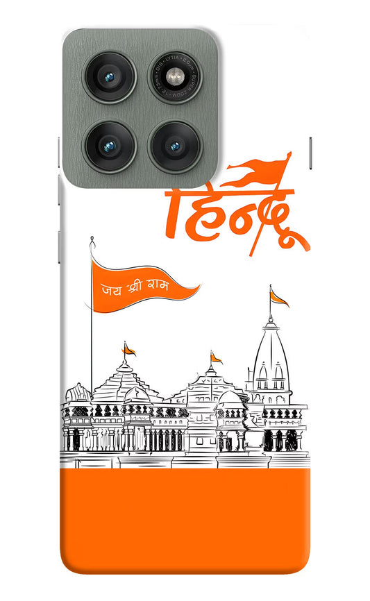 Jai Shree Ram Hindu Moto Edge 60 Pro Back Cover