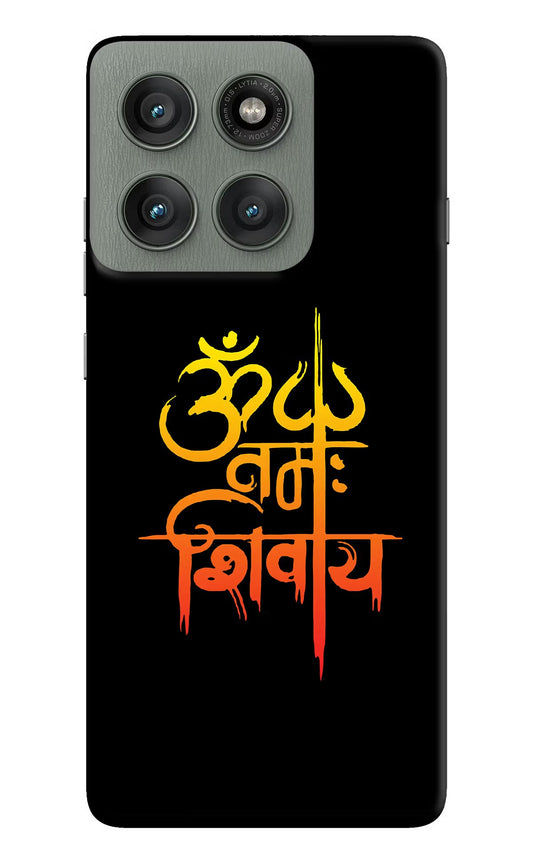 Om Namah Shivay Moto Edge 60 Pro Back Cover
