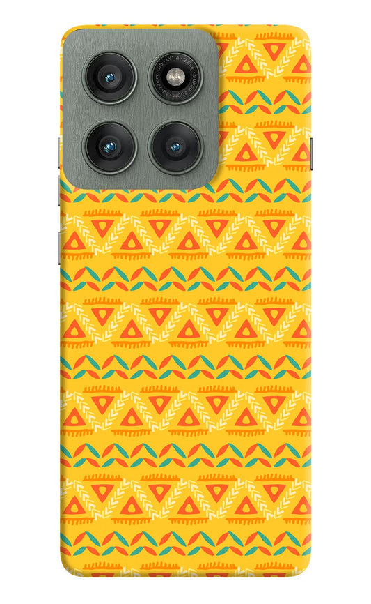 Tribal Pattern Moto Edge 60 Pro Back Cover