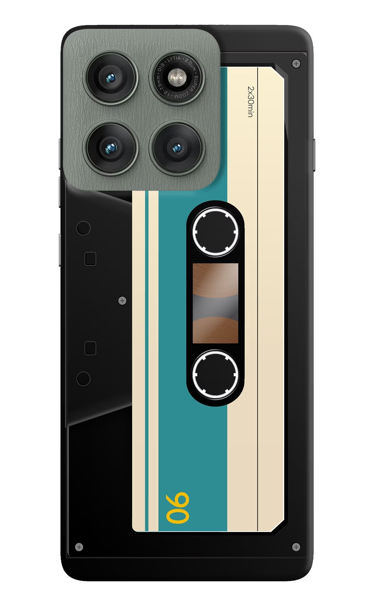Cassette Moto Edge 60 Pro Back Cover