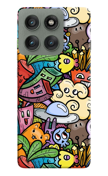 Veggie Doodle Moto Edge 60 Pro Back Cover