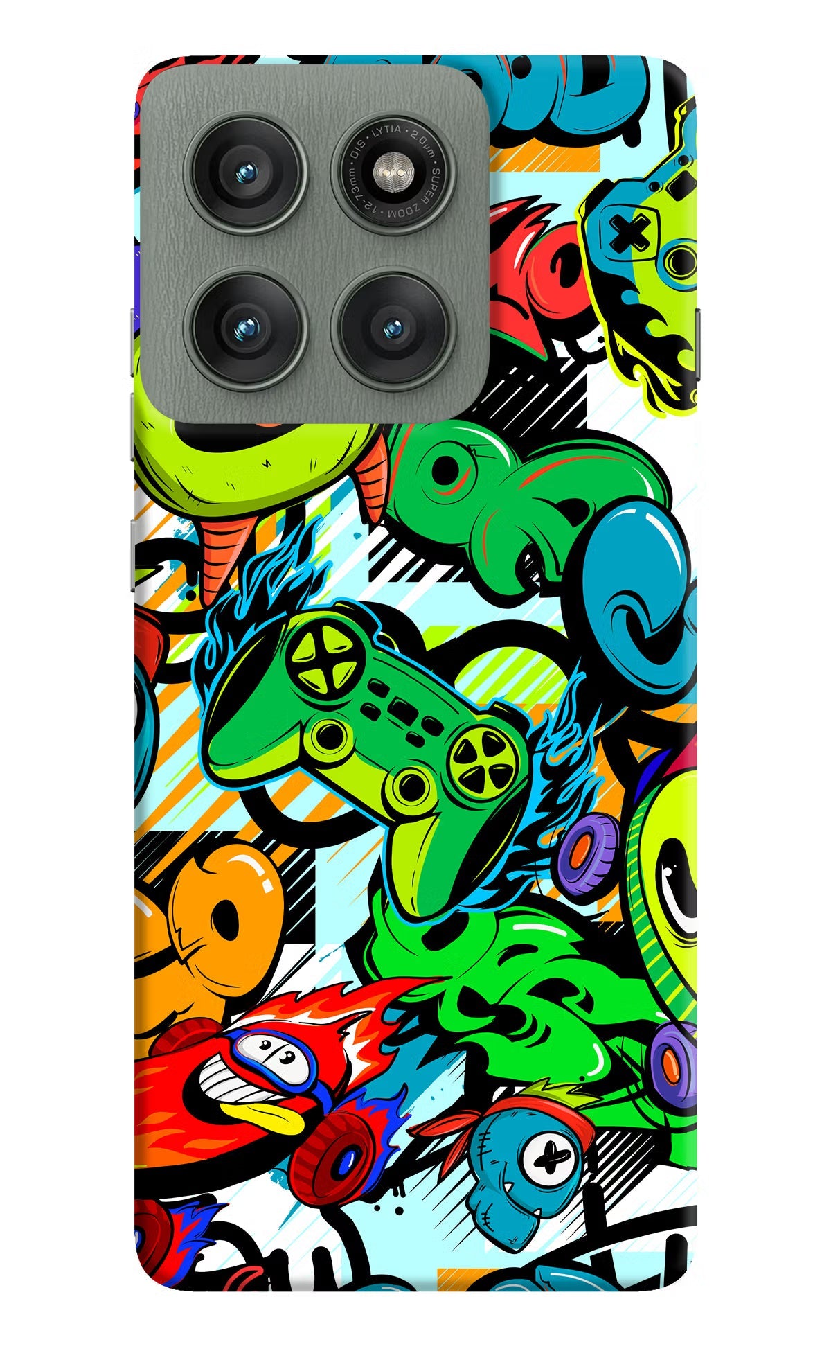 Game Doodle Moto Edge 60 Pro Back Cover