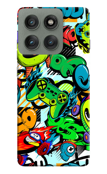 Game Doodle Moto Edge 60 Pro Back Cover