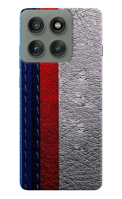 BMW Stripes Moto Edge 60 Pro Back Cover