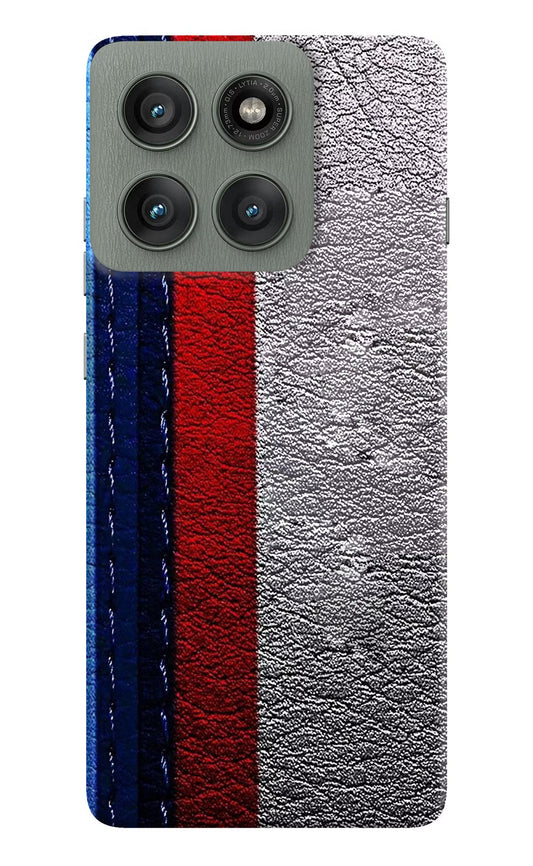 BMW Stripes Moto Edge 60 Pro Back Cover