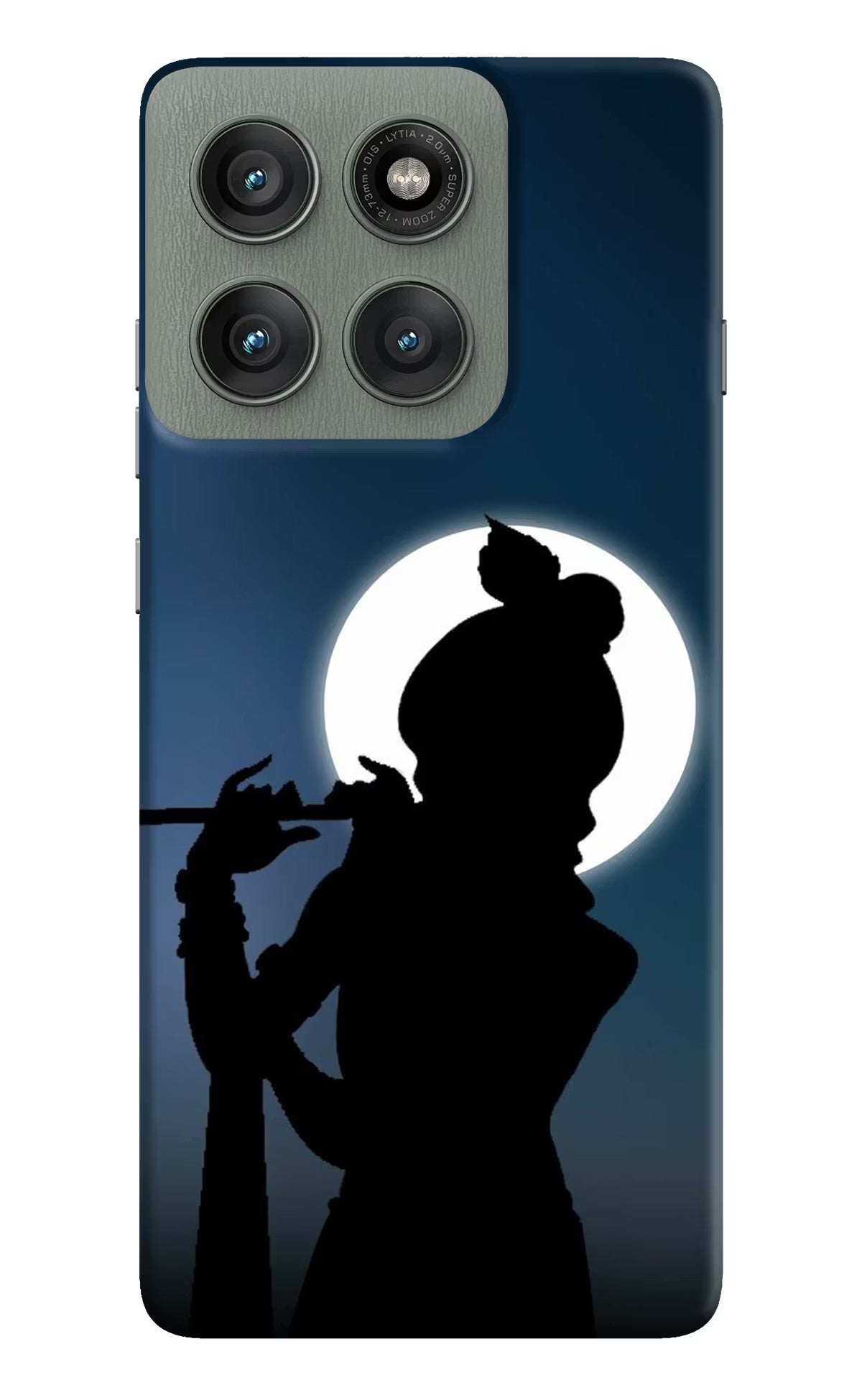 Shri Krishna Silhouette Moto Edge 60 Pro Back Cover