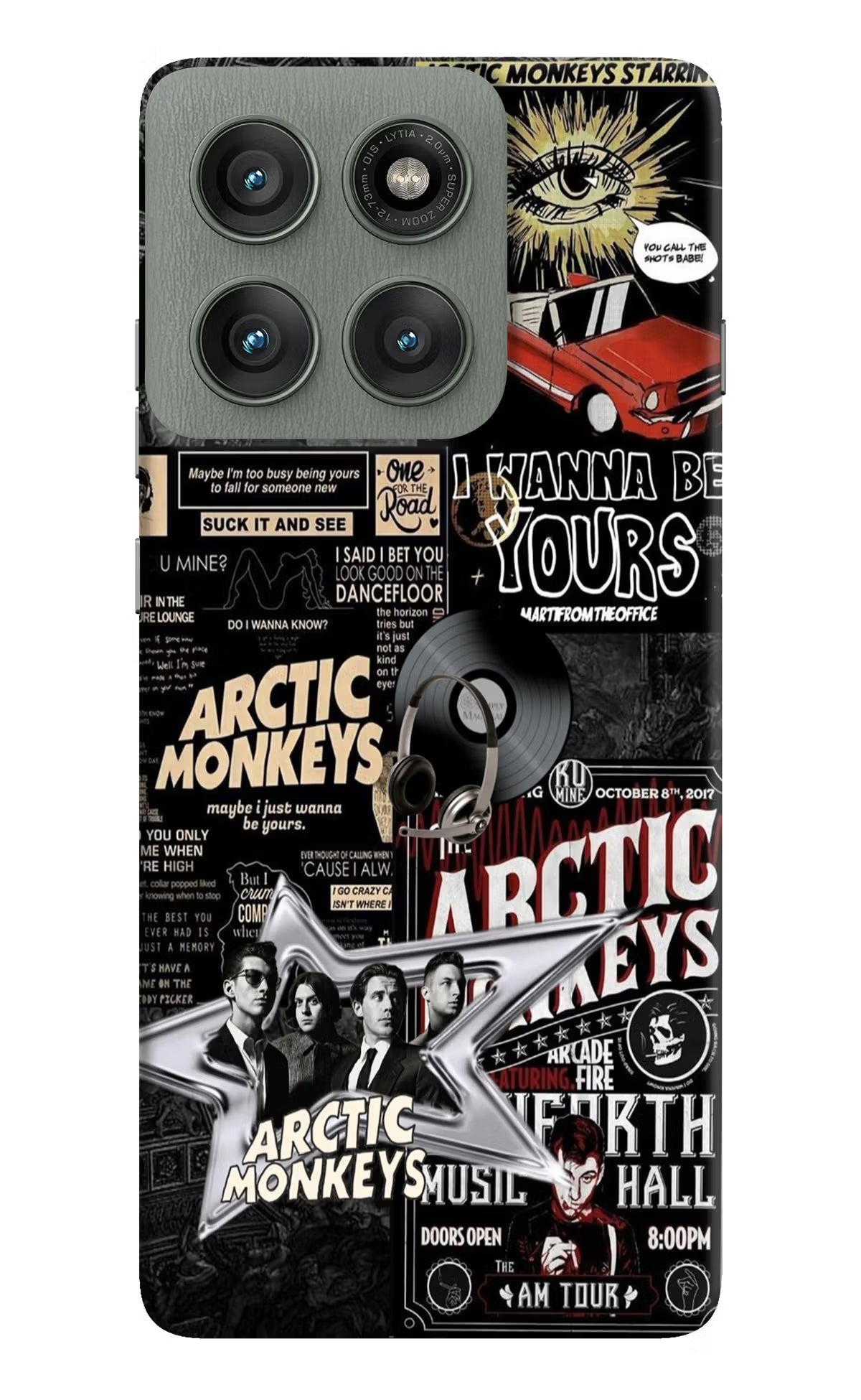 Arctic Monkeys Moto Edge 60 Pro Back Cover