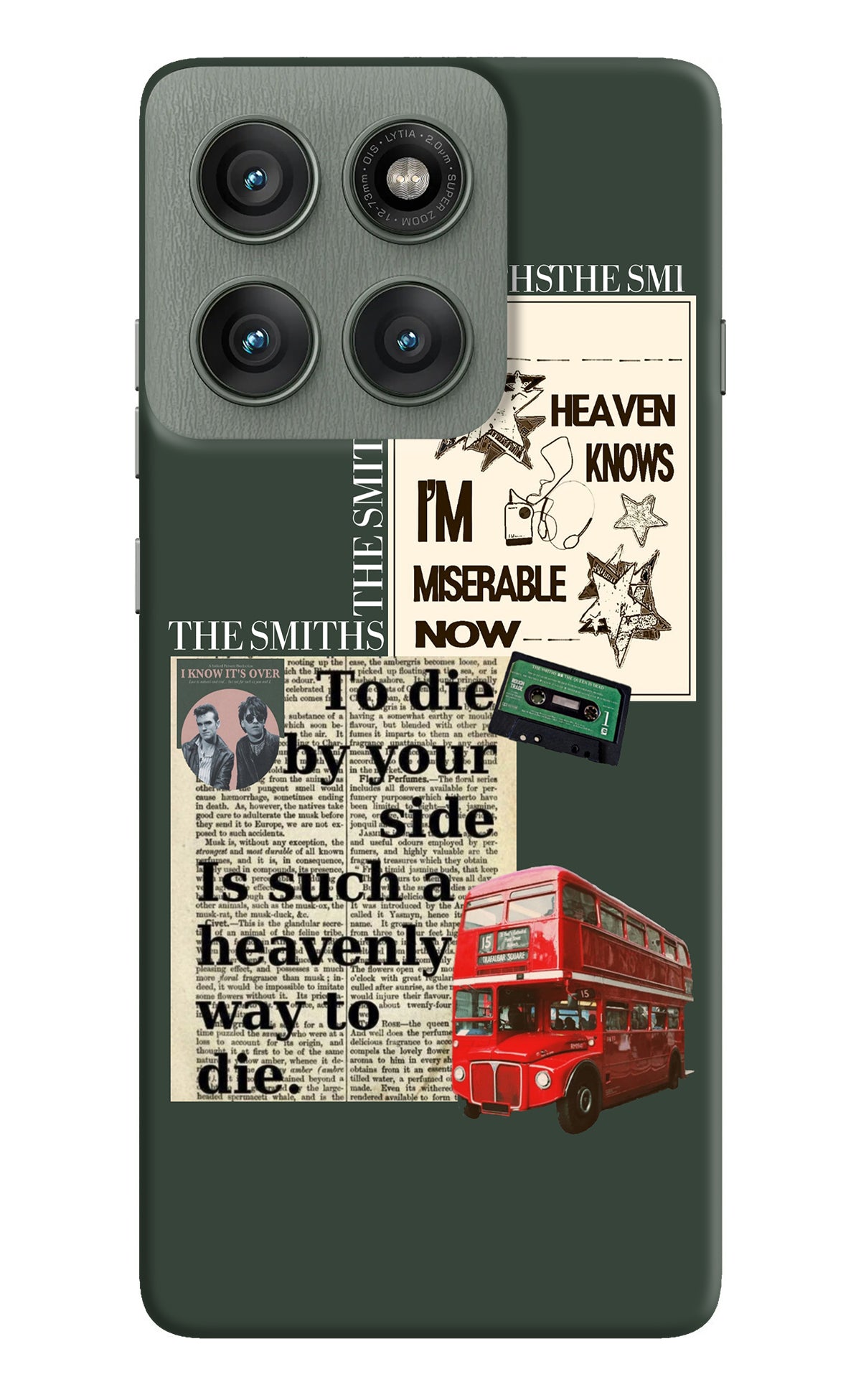 The Smiths Moto Edge 60 Pro Back Cover