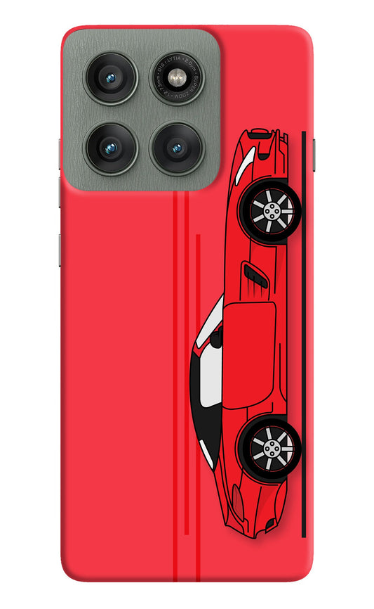 Red Velocity Moto Edge 60 Pro Back Cover