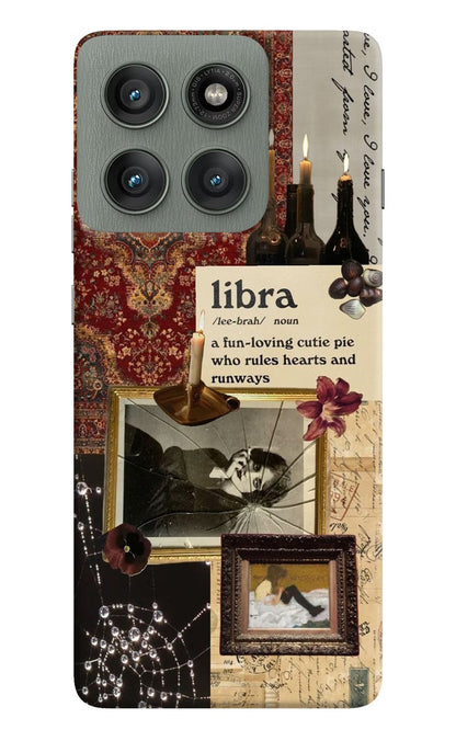 Libra Zodiac Moto Edge 60 Pro Back Cover