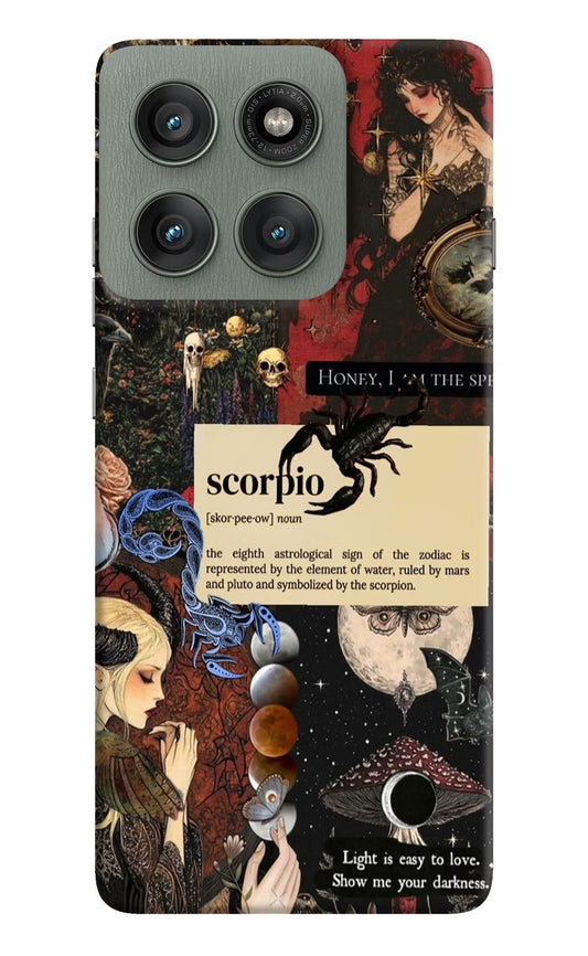 Scorpio Zodiac Moto Edge 60 Pro Back Cover