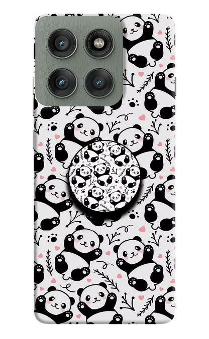 Cute Panda Moto Edge 60 Pro Pop Case