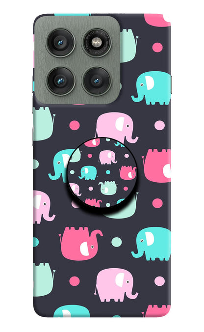 Baby Elephants Moto Edge 60 Pro Pop Case