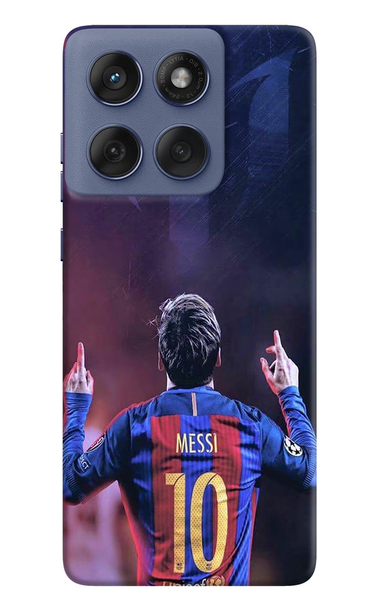 Messi Moto Edge 60 Fusion Back Cover