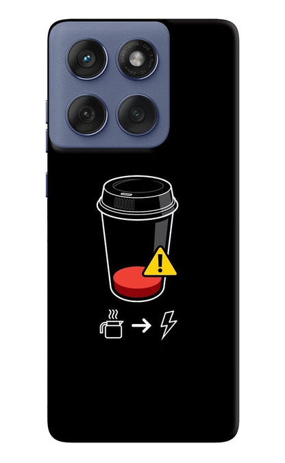 Coffee Moto Edge 60 Fusion Back Cover