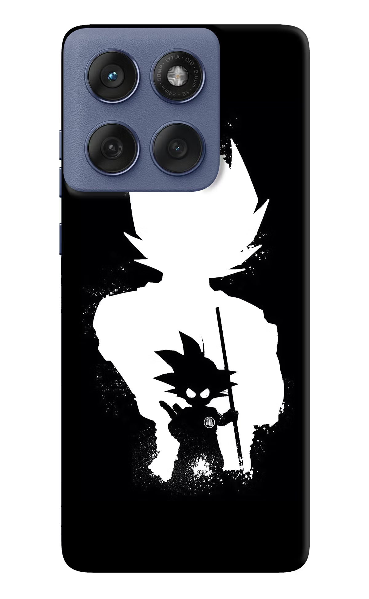 Goku Shadow Moto Edge 60 Fusion Back Cover