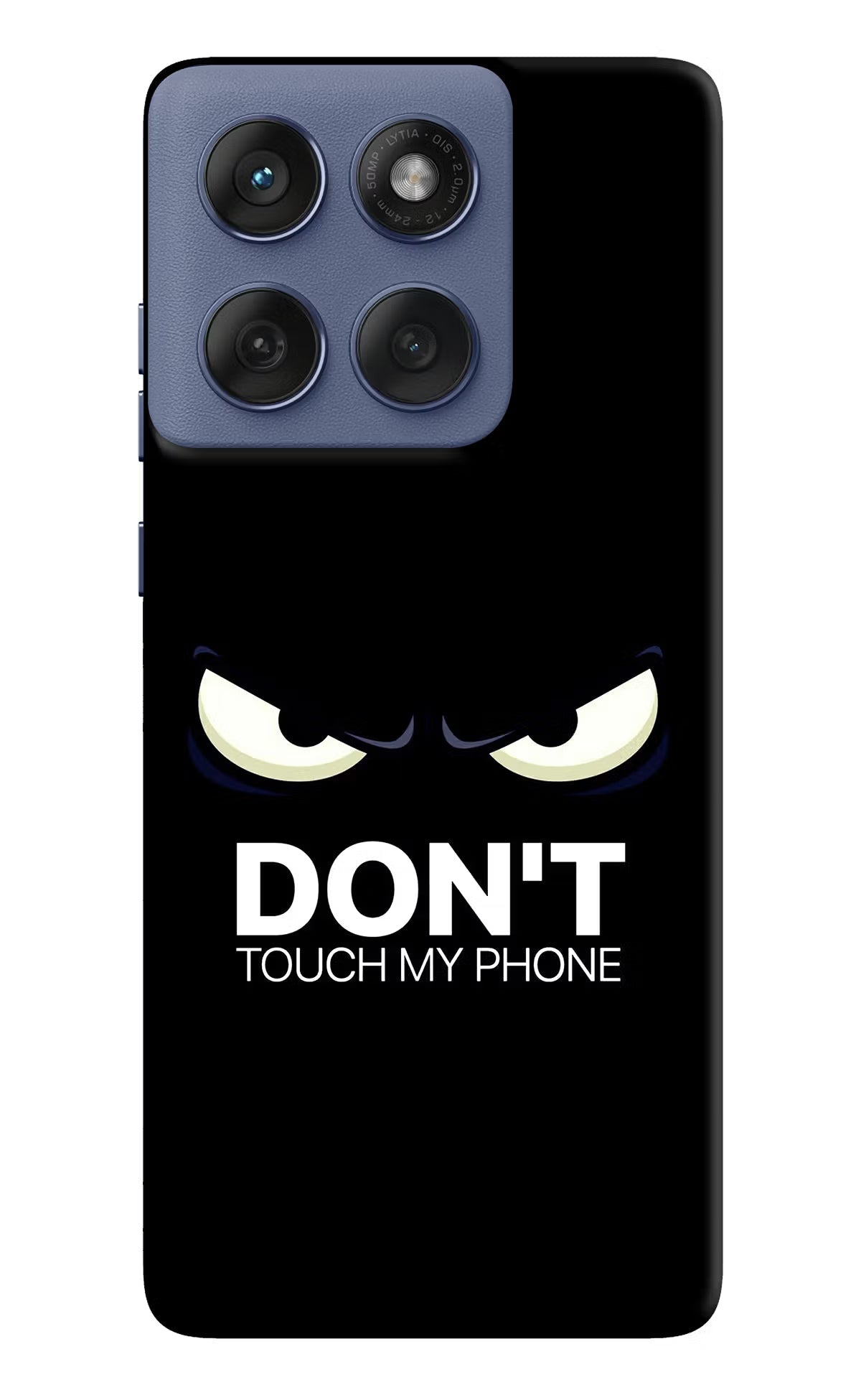 Don'T Touch My Phone Moto Edge 60 Fusion Back Cover