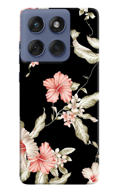 Flowers Moto Edge 60 Fusion Back Cover