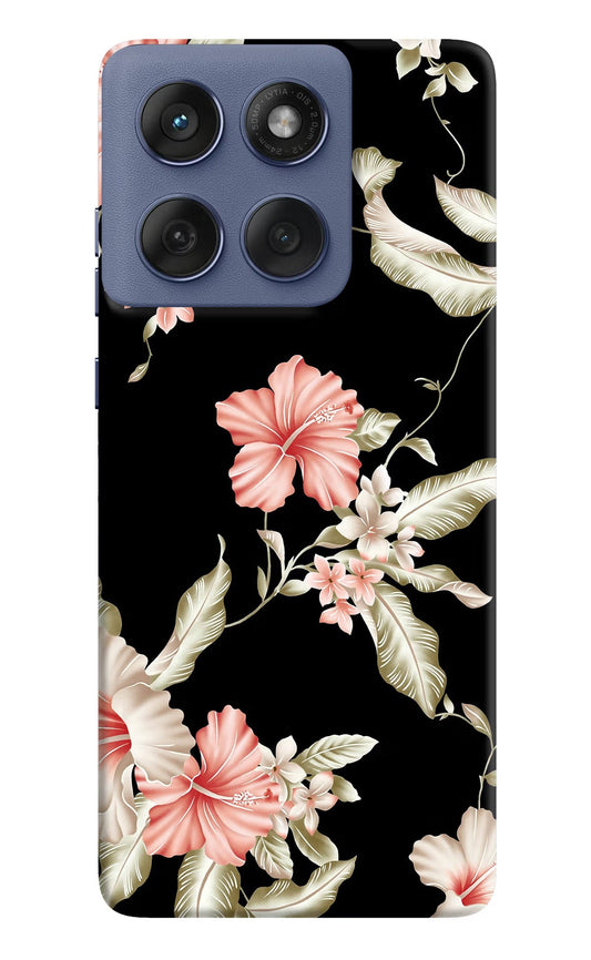 Flowers Moto Edge 60 Fusion Back Cover