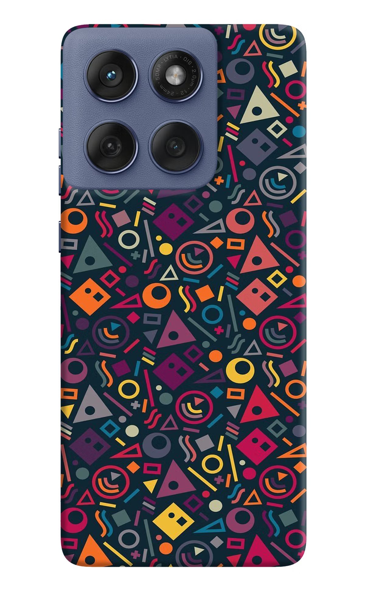 Geometric Abstract Moto Edge 60 Fusion Back Cover