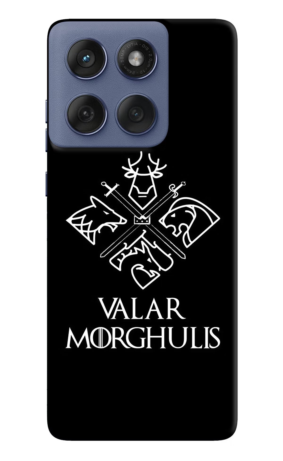 Valar Morghulis | Game Of Thrones Moto Edge 60 Fusion Back Cover