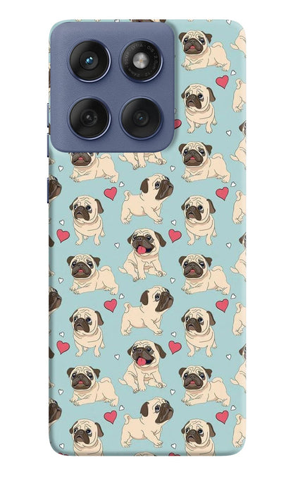 Pug Dog Moto Edge 60 Fusion Back Cover