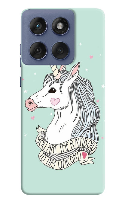 Unicorn Wallpaper Moto Edge 60 Fusion Back Cover