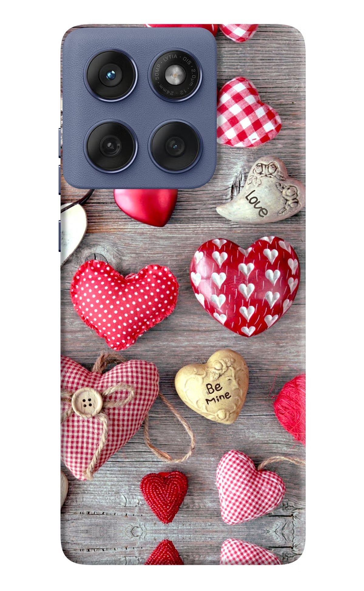 Love Wallpaper Moto Edge 60 Fusion Back Cover