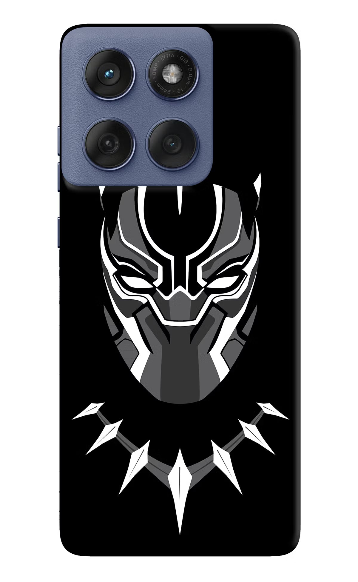 Black Panther Moto Edge 60 Fusion Back Cover