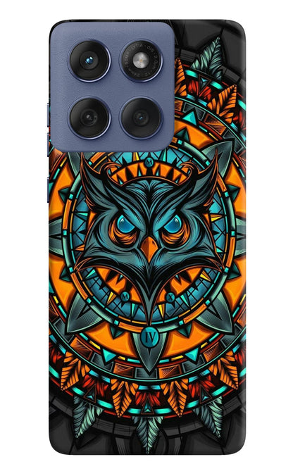 Angry Owl Art Moto Edge 60 Fusion Back Cover
