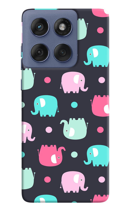Elephants Moto Edge 60 Fusion Back Cover
