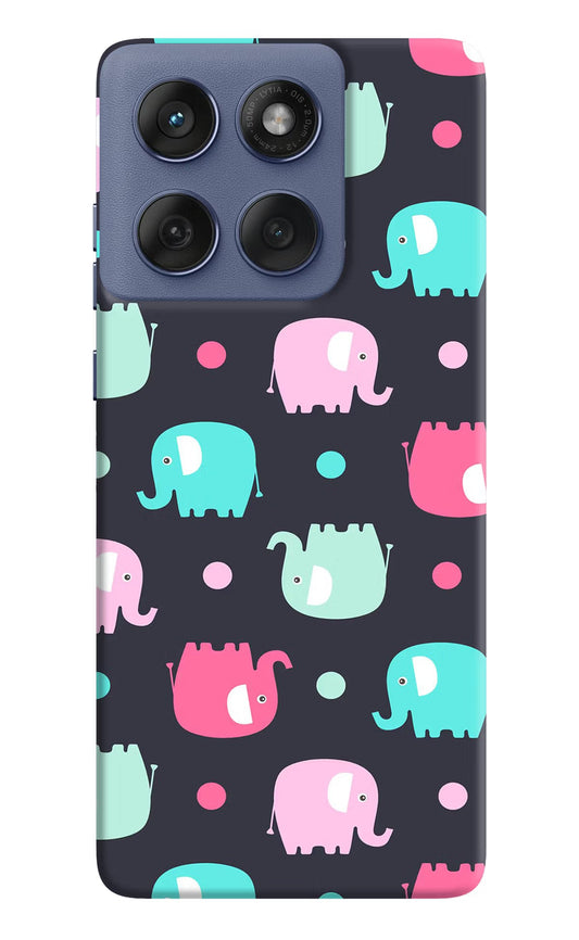 Elephants Moto Edge 60 Fusion Back Cover