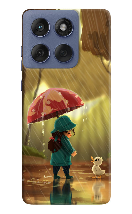 Rainy Day Moto Edge 60 Fusion Back Cover