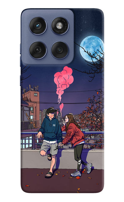 Chilling Couple Moto Edge 60 Fusion Back Cover