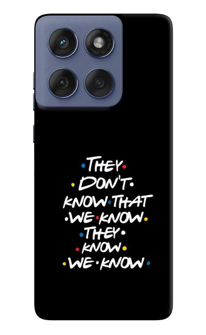 FRIENDS Dialogue Moto Edge 60 Fusion Back Cover